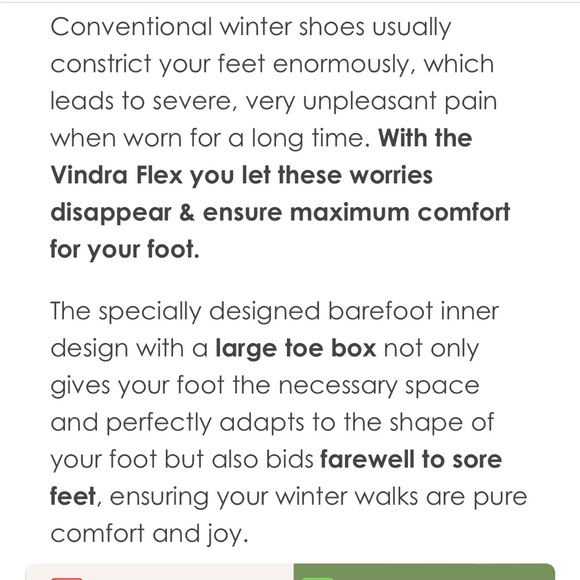 Vindra Flex - Non-slip & Universal Winter Barefoot Shoe (Waterproof) - Picture 4 of 4